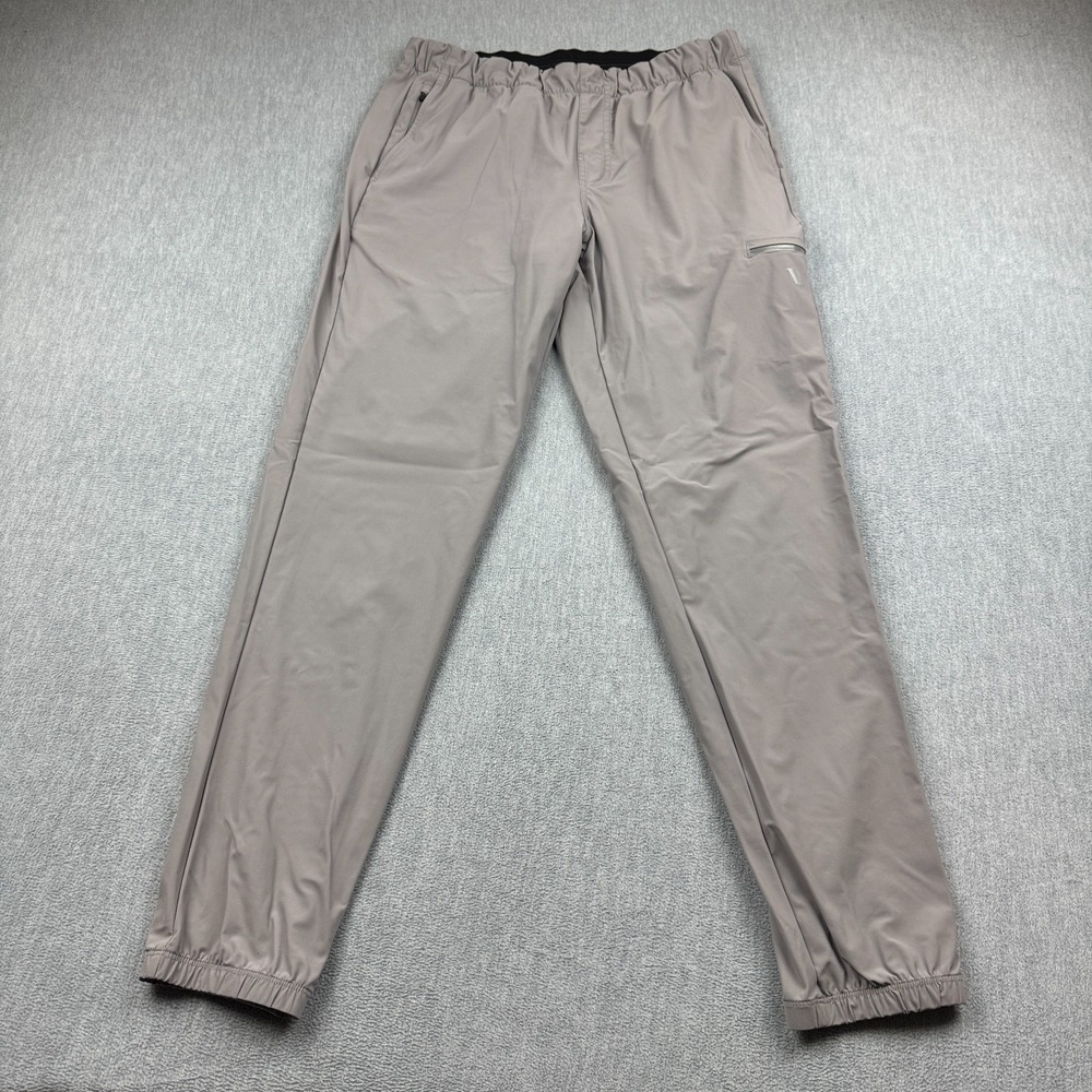 Vuori Pants Mens Medium Gray Fleet Sport Jogger 30" Activewear Sport Training